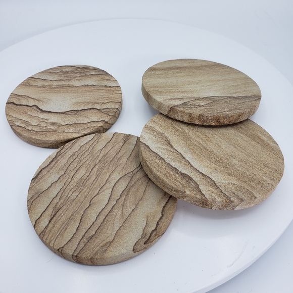 Set of 4 thirstystone coasters, vintage - Picture 6 of 6